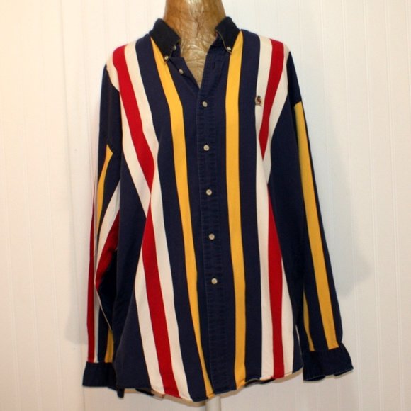 tommy hilfiger striped shirt